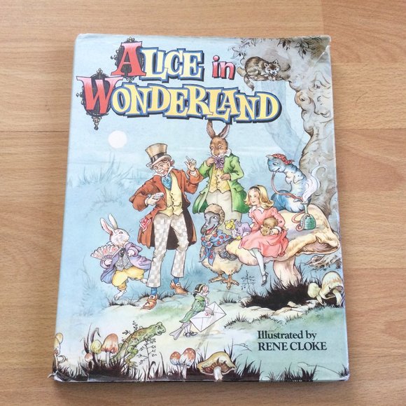 Alice In Wonderland 1992 Rene Cloke Illustrations HC - Picture 1 of 11